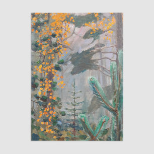 Akseli Gallen-Kallela - Autumn Forest Tissuepapier
