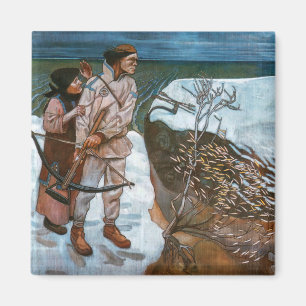 Akseli Gallen-Kallela - Belastingen van Joukahaine Magneet