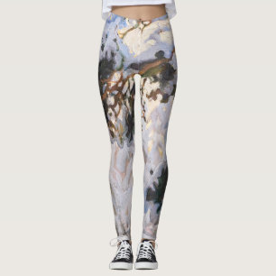 Akseli Gallen-Kallela - Bos in de winter Leggings