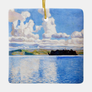 Akseli Gallen-Kallela - Cloud Towers Keramisch Ornament