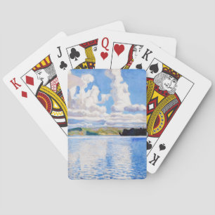 Akseli Gallen-Kallela - Cloud Towers Pokerkaarten