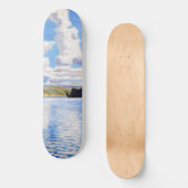 Akseli Gallen-Kallela - Cloud Towers Skateboard (Voorkant)