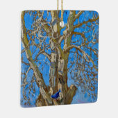 Akseli Gallen-Kallela - Crack Willow en Blue Bird Keramisch Ornament (Rechts)