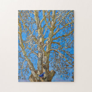 Akseli Gallen-Kallela - Crack Willow en Blue Bird Legpuzzel