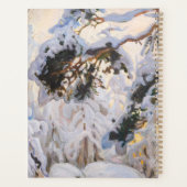 Akseli Gallen-Kallela - Forêt en hiver (Dos)