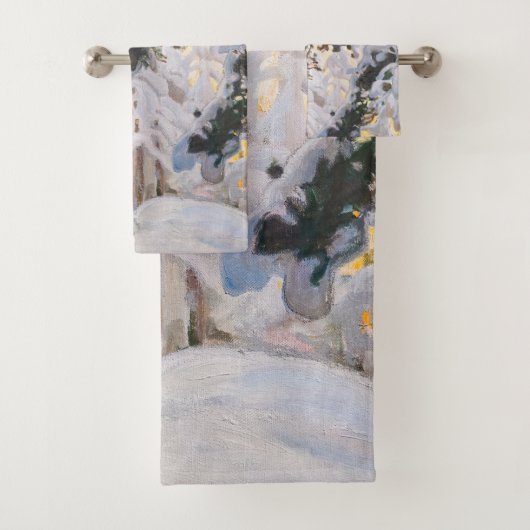 Akseli Gallen-Kallela - Forêt en hiver (En situation)