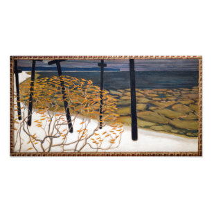 Akseli Gallen-Kallela - Herfst Foto Afdruk