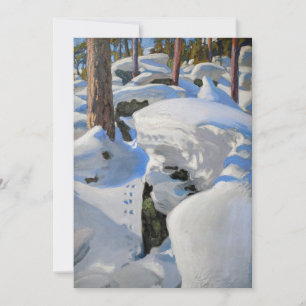 Akseli Gallen-Kallela - Lair of the Lynx Bedankkaart