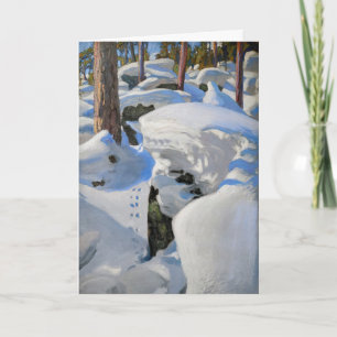 Akseli Gallen-Kallela - Lair of the Lynx Kaart