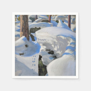 Akseli Gallen-Kallela - Lair of the Lynx Servet