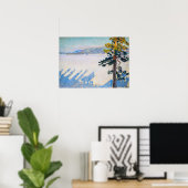 Akseli Gallen-Kallela - Meer van Ruovesi in de win Poster (Thuiskantoor)