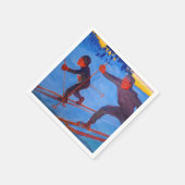 Akseli Gallen-Kallela - Skiers Servet (Hoek)