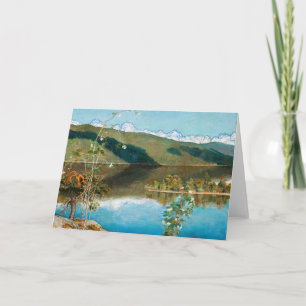 Akseli Gallen-Kallela - Thunderclouds on Horizon Kaart