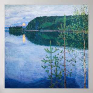 Akseli Gallen-Kallela - Voorjaarsnacht Poster