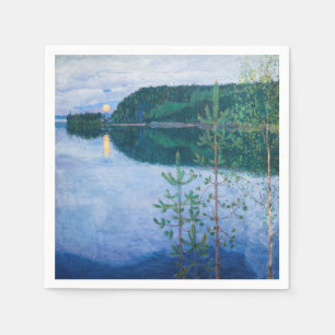 Akseli Gallen-Kallela - Voorjaarsnacht Servet