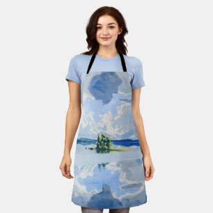 Akseli Gallen-Kallela - Wolken boven een meer Schort