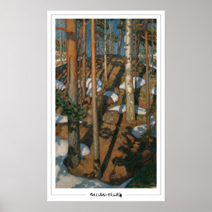 Akseli Gallen-Kallela Zedign Affiche d'art #18
