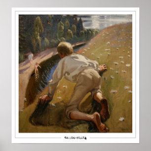 Akseli Gallen-Kallela Zedign Art Affiche #1