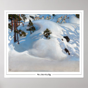 Akseli Gallen-Kallela Zedign Art Poster #92