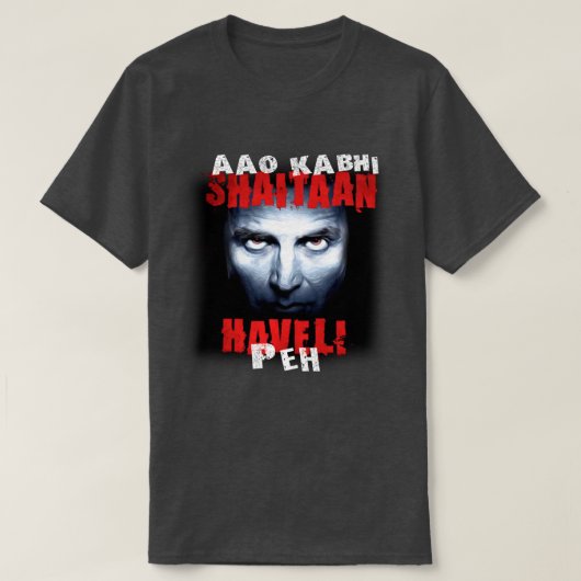Akshay Kumar Schilderij T-shirt (Design voorkant)