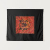 Akshobya Wijsheid Boeddha Wandkleed (Voorkant (horizontaal))