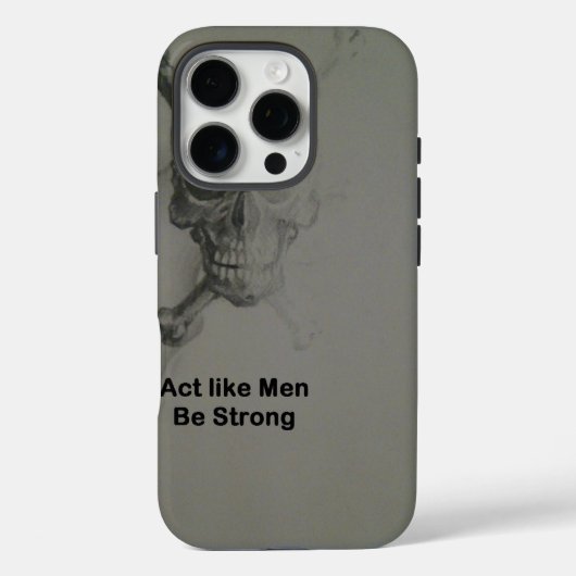Akte als Mannen - Wees sterk.jpg Case-Mate iPhone Case (Achterkant)