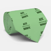 Akte in plaats van React Stropdas (Opgerold)