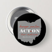 Akte op haar Advice Button (Voorkant /achterkant)