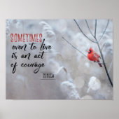 Akte van Courage Poster (Voorkant)