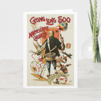 Akte van Soo ~ van de Leng van Chung het Vintage Kaart