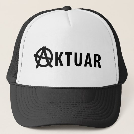 aktuar-pictogram trucker pet (Voorkant)