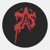 Akumakaze Ronde Sticker