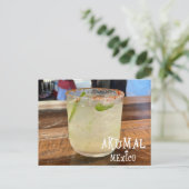 Akumal Mexico Design - Carte postale standard (Debout devant)