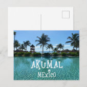 Akumal Mexico Design - Standaard Briefkaart (Voorkant / Achterkant)
