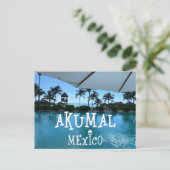 Akumal Mexico Design - Standaard Briefkaart (Staand voorkant)