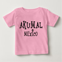 Akumal Mexico Design - T-shirt Baby Fine Jersey