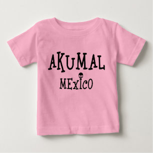 Akumal Mexico Design - T-shirt Baby Fine Jersey