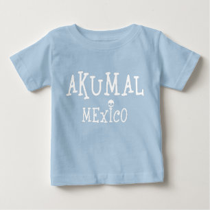 Akumal Mexico Design - T-shirt Baby Fine Jersey