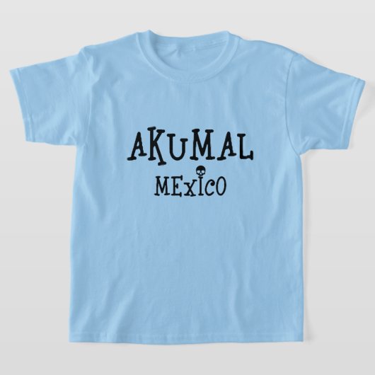 Akumal Mexico Design - T-shirt de base pour enfant (Poser)