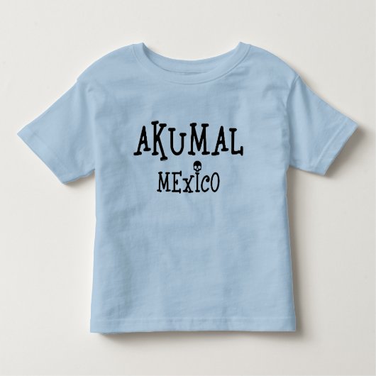 Akumal Mexico Design - T-shirt pour jersey fin Tod (Devant)