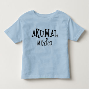 Akumal Mexico Design - Toddler Fine Jersey T-Shirt
