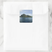 Akutan Island Vierkante Sticker (Tas)
