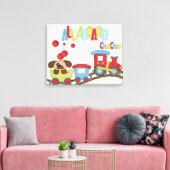 Al Aboard Wrapped Canvas Afdruk (Insitu (Woonkamer))