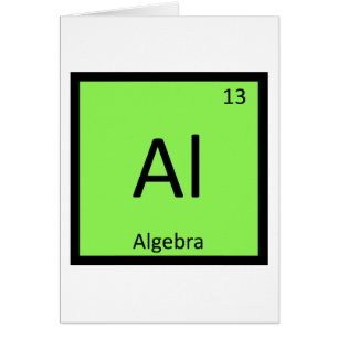 Al - Algebra Wiskunde Scheikunde Periodiek Systeem