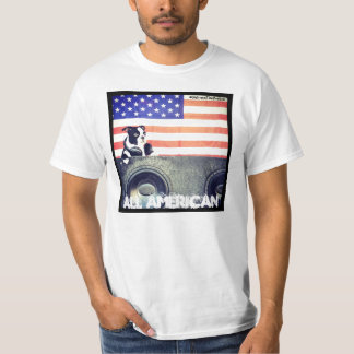 Al American Boston Terrier t-shirt