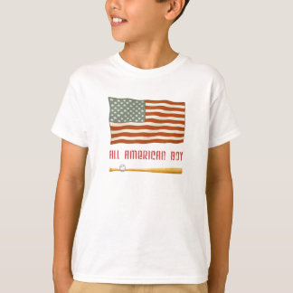 Al American Boy Flag T-shirt