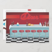 Al American Diner Restaurant Kaart (Voorkant / Achterkant)