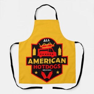 Al American Hotdogs Foodies Schort