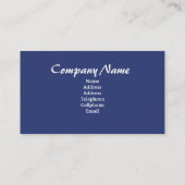 Al Amerikaans Visitekaartje (Achterkant)