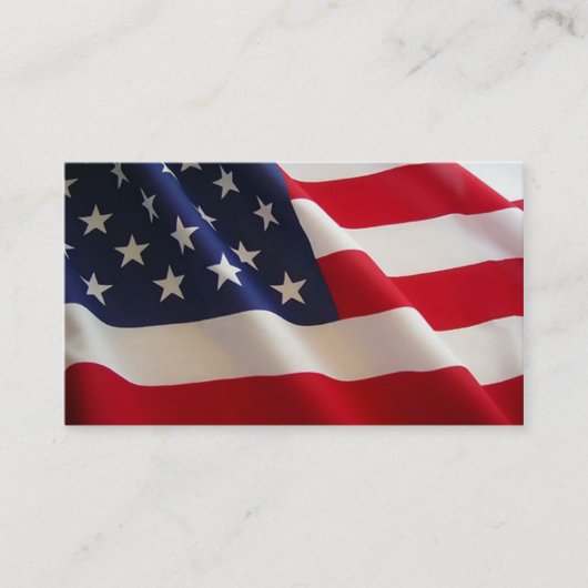 Al Amerikaans Visitekaartje (Voorkant)